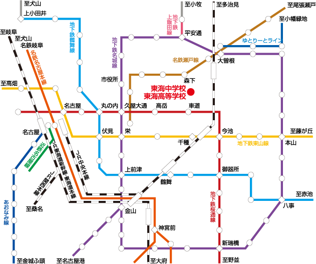 地下鉄路線図