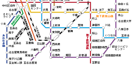 地下鉄路線図